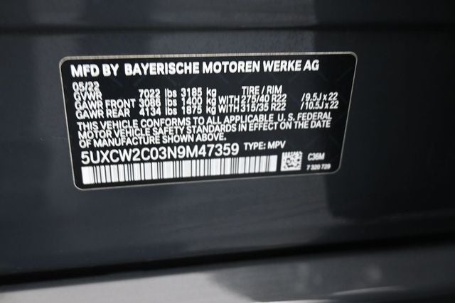 2022 BMW X7 xDrive40i