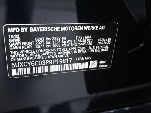 2023 BMW X6 xDrive40i