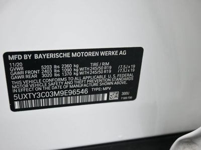 2021 BMW X3 sDrive30i