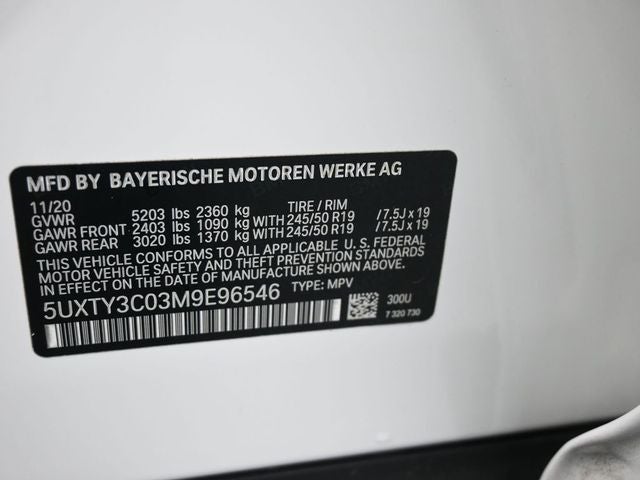 2021 BMW X3 sDrive30i