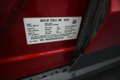 2022 Tesla Model X Base