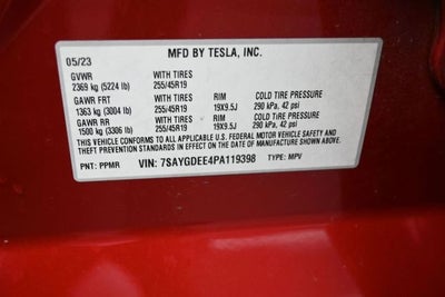 2023 Tesla Model Y Long Range
