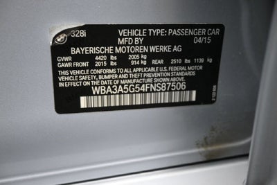 2015 BMW 3 Series 328i