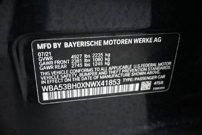2022 BMW 5 Series 530i