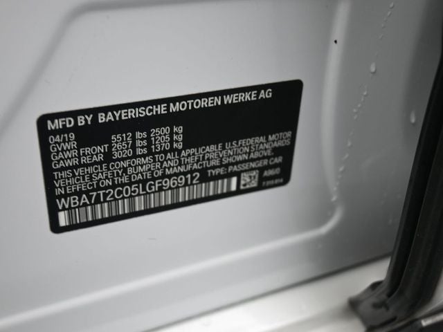 2020 BMW 7 Series 740i