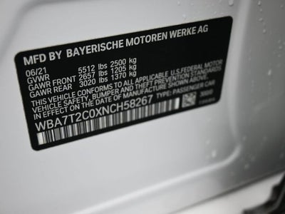 2022 BMW 7 Series 740i