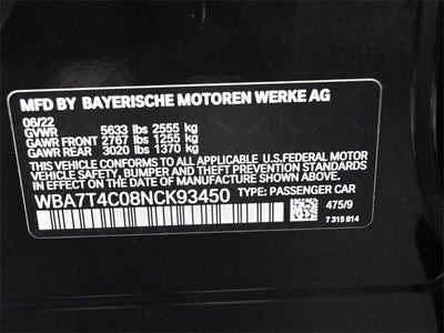 2022 BMW 7 Series 740i xDrive