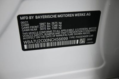 2022 BMW 7 Series 750i xDrive