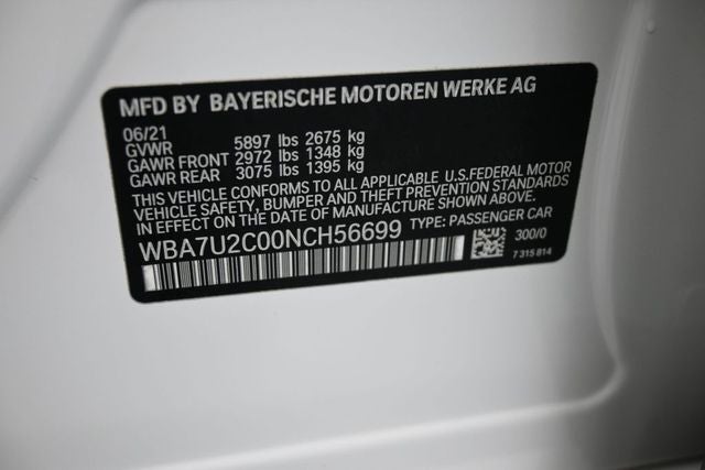 2022 BMW 7 Series 750i xDrive