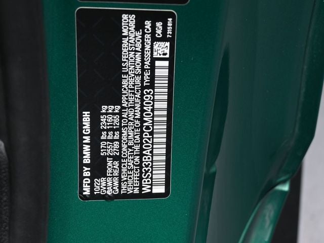 2023 BMW M4 Competition