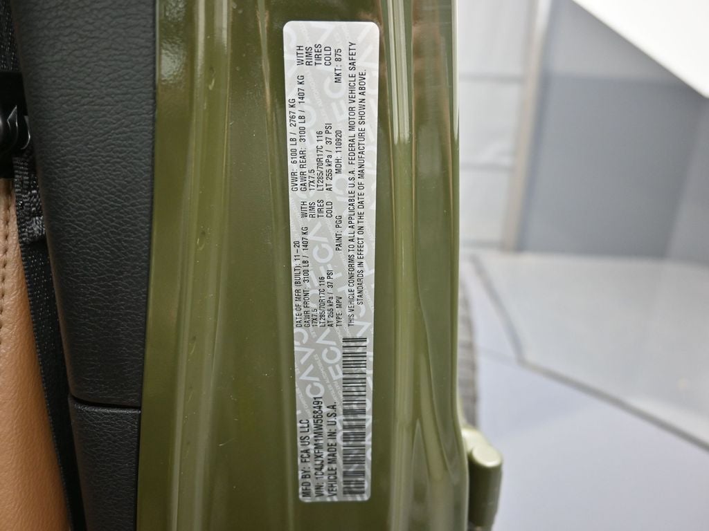 2021 Jeep Wrangler Unlimited Rubicon