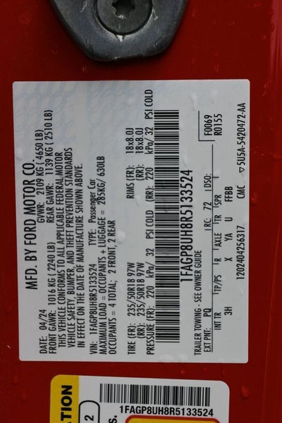 2024 Ford Mustang EcoBoost Premium