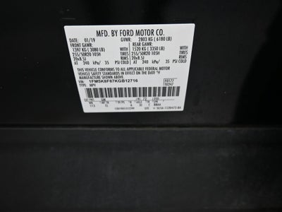 2019 Ford Explorer Limited