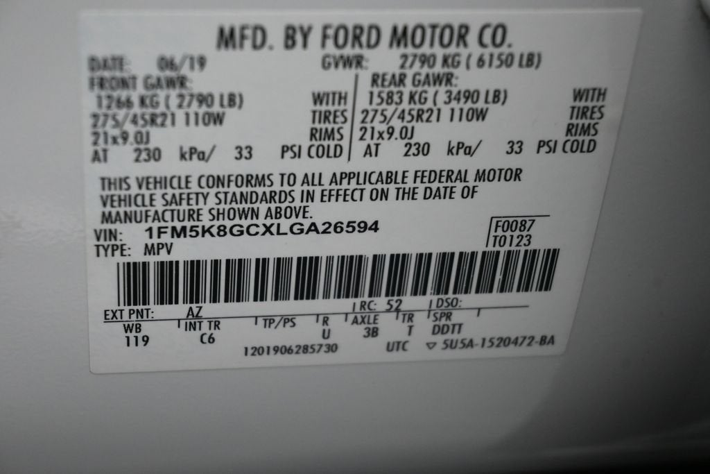 2020 Ford Explorer ST