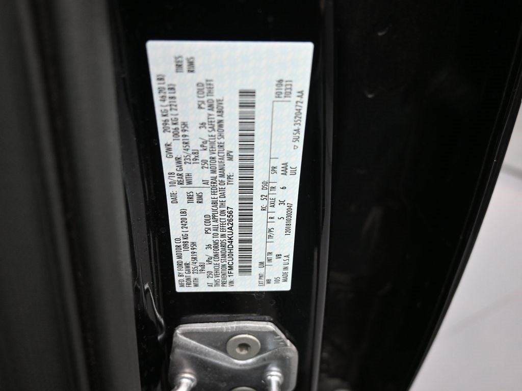 2019 Ford Escape SEL