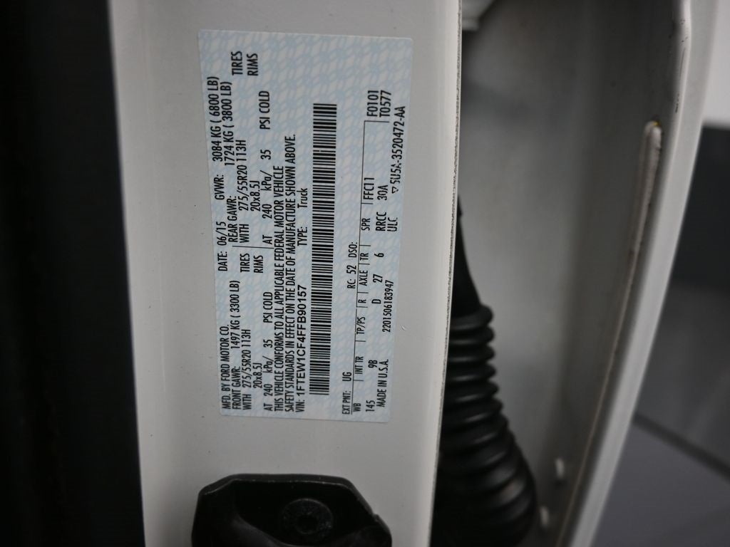 2015 Ford F-150 Platinum