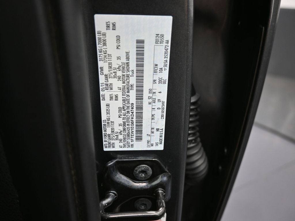 2015 Ford F-150 Lariat