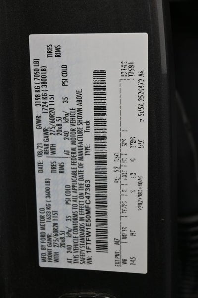 2021 Ford F-150 Lariat