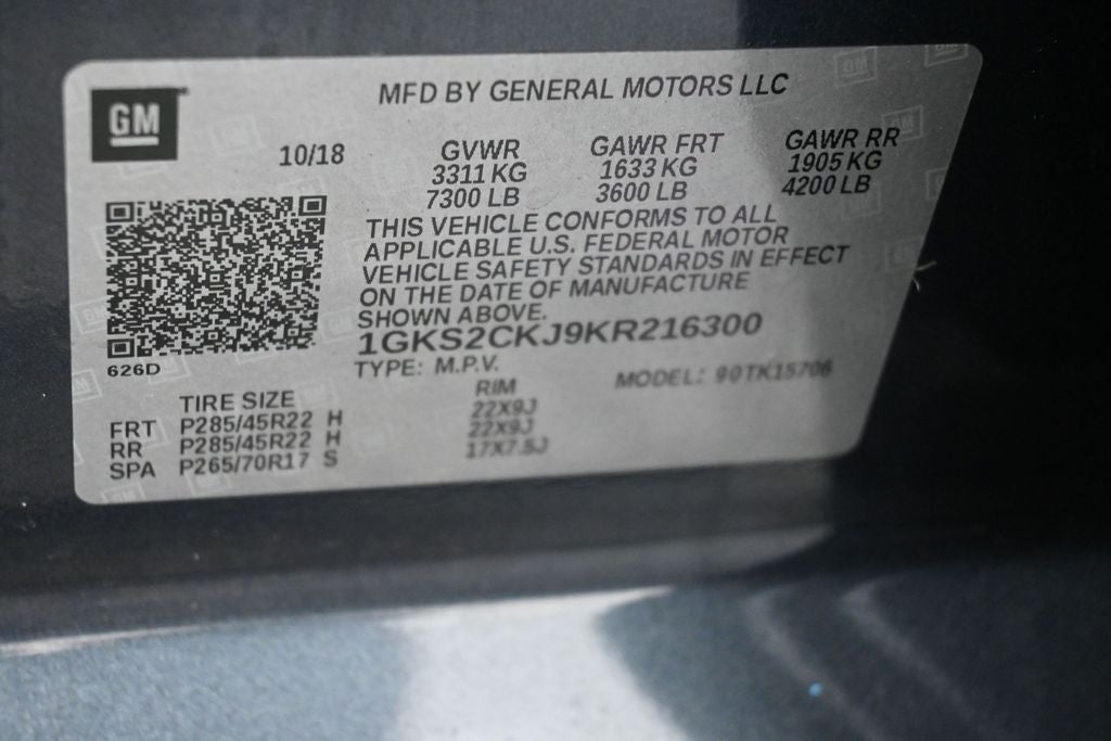 2019 GMC Yukon Denali