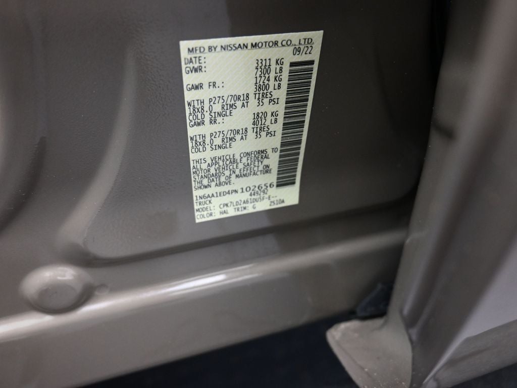 2023 Nissan Titan PRO-4X