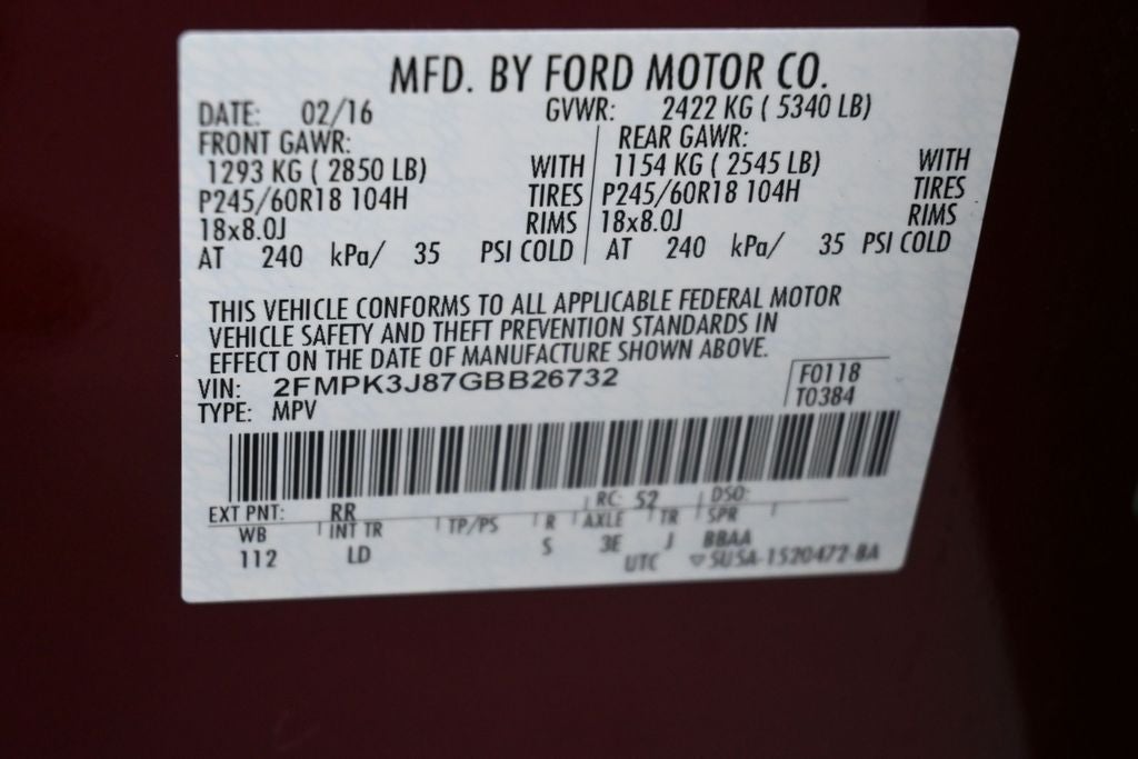 2016 Ford Edge SEL