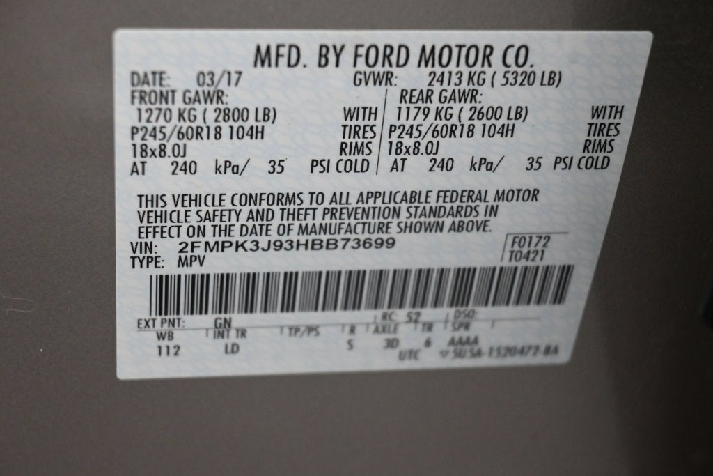 2017 Ford Edge SEL