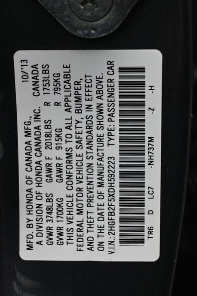 2013 Honda Civic LX