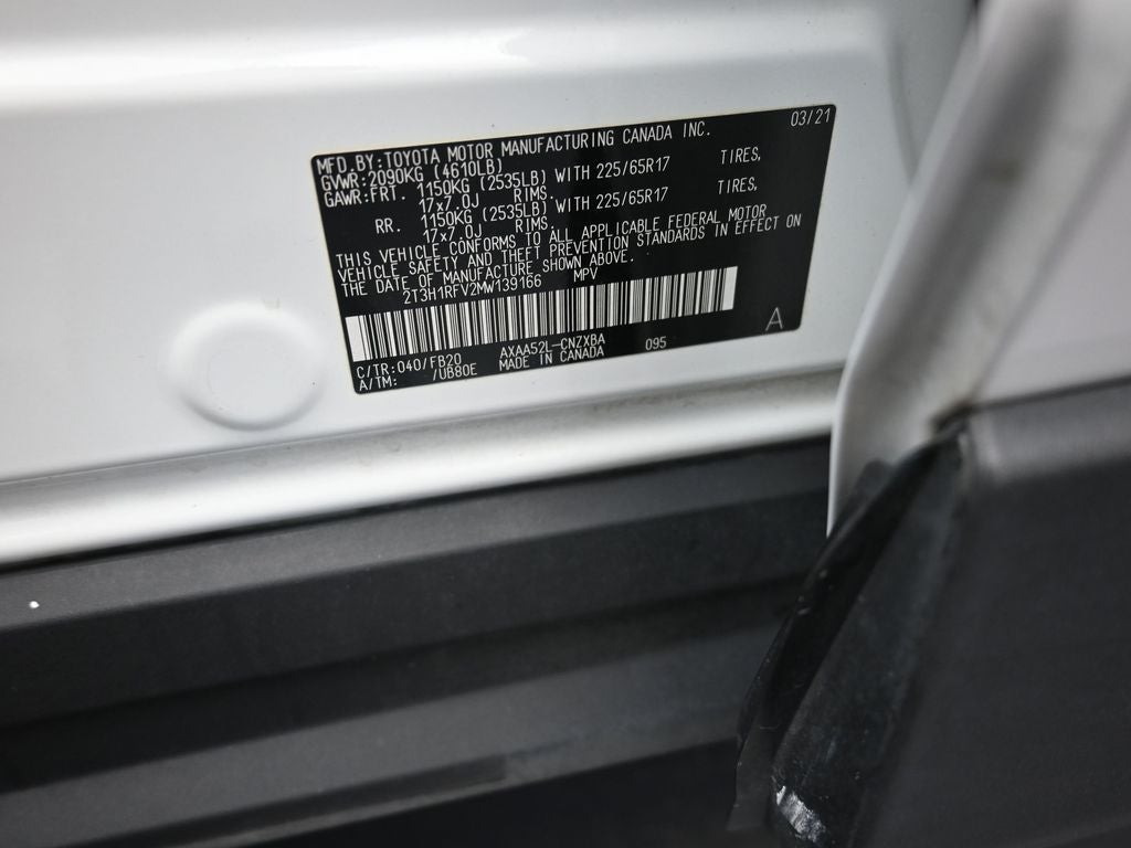 2021 Toyota RAV4 LE