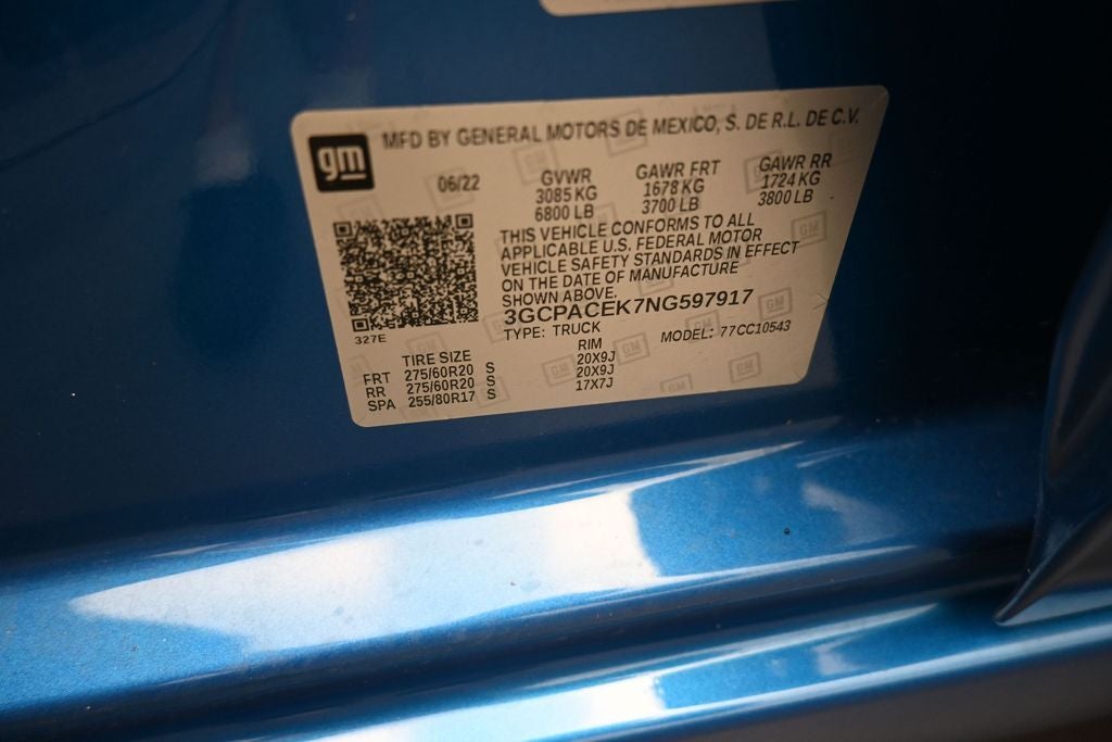 2022 Chevrolet Silverado 1500 LT Texas Edition