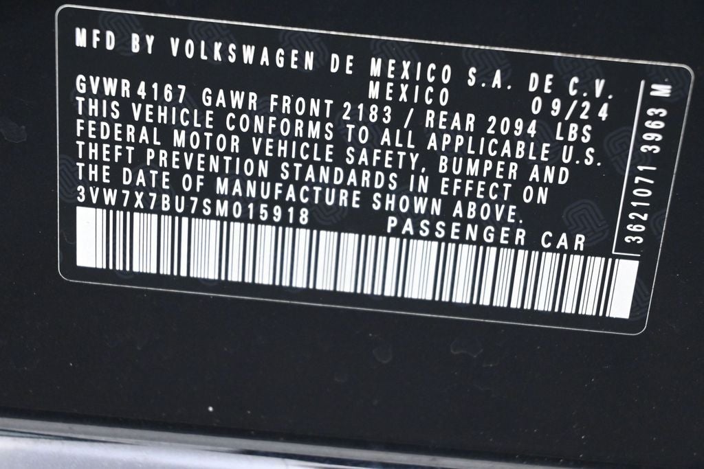 2025 Volkswagen Jetta 1.5T SE