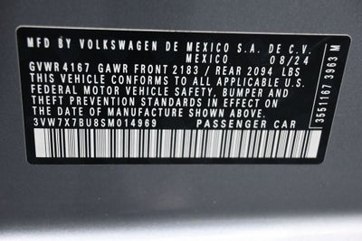 2025 Volkswagen Jetta 1.5T SE