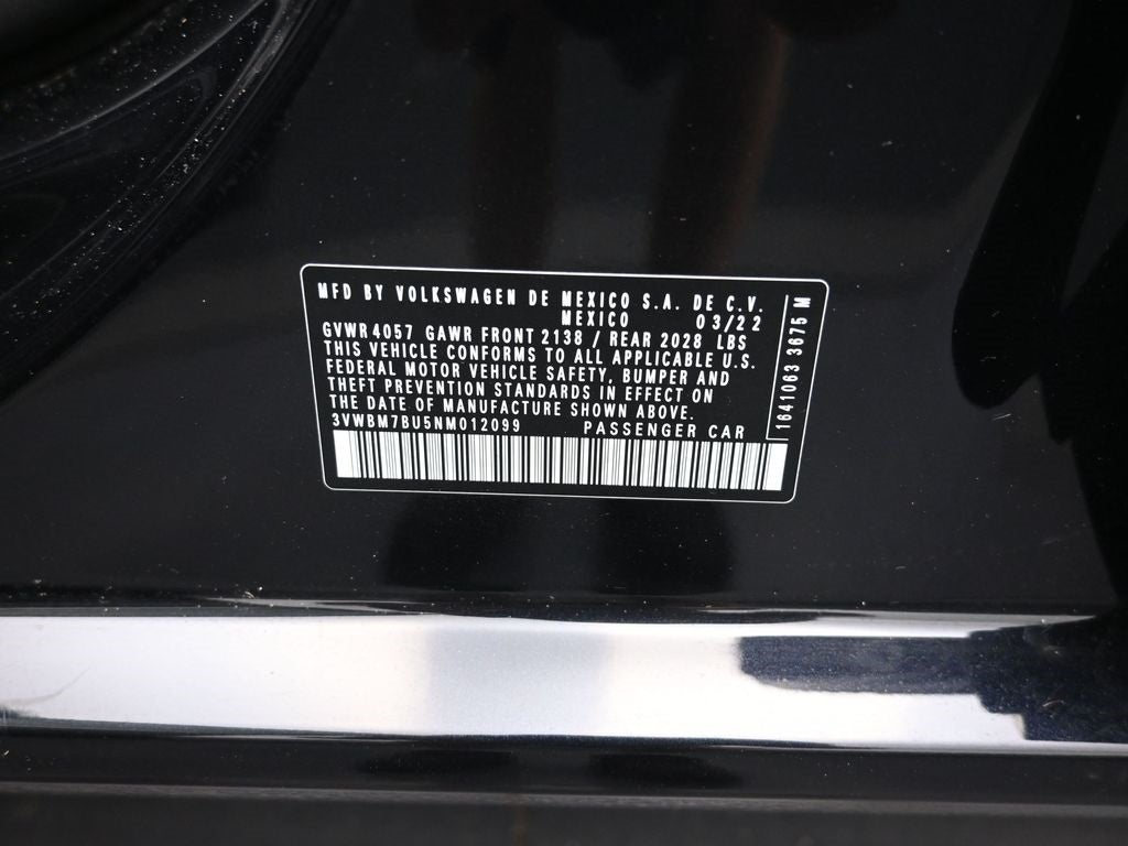 2022 Volkswagen Jetta 1.5T Sport