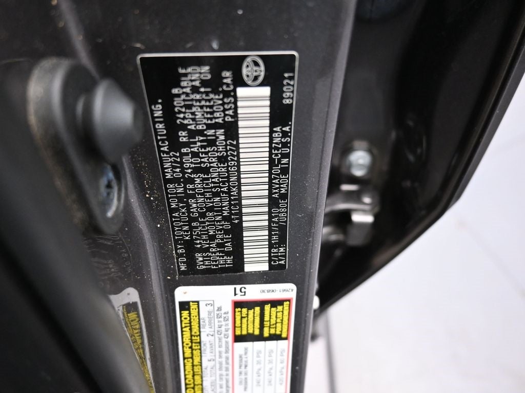 2022 Toyota Camry LE