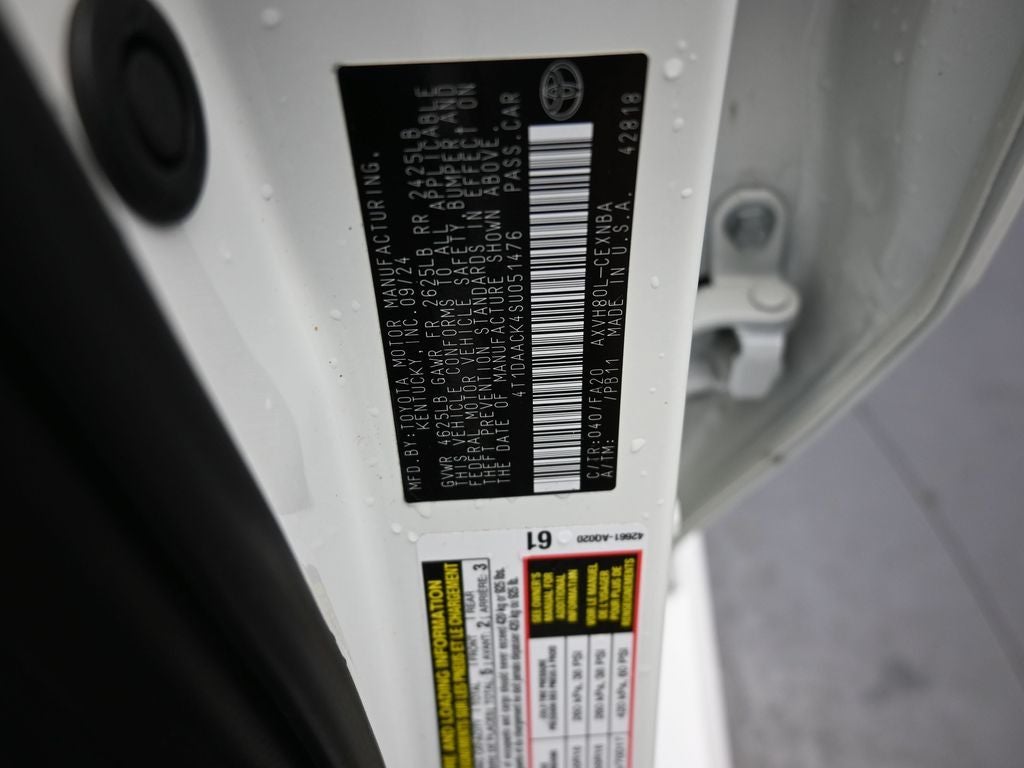 2025 Toyota Camry SE