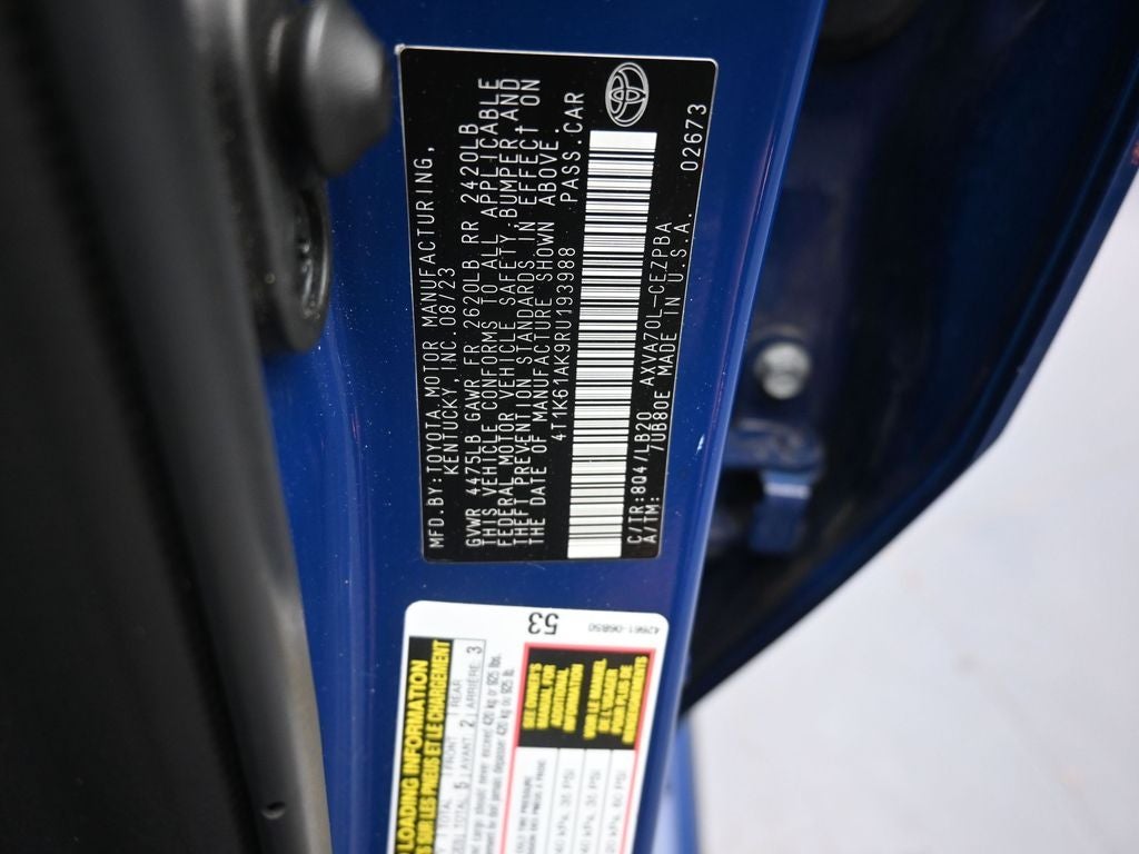 2024 Toyota Camry XSE