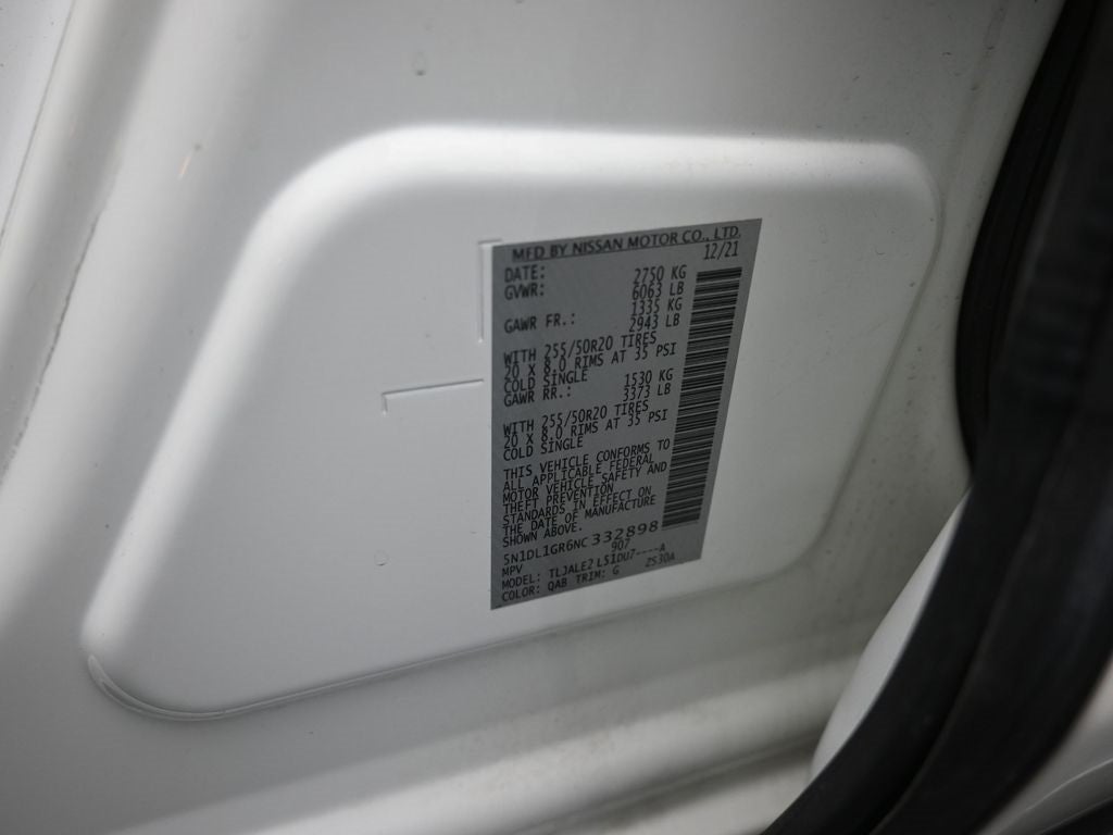 2022 INFINITI QX60 Sensory