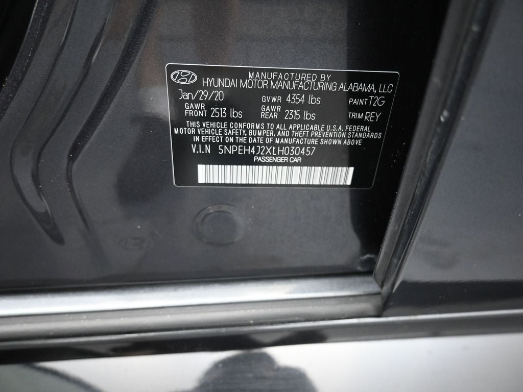 2020 Hyundai Sonata Limited