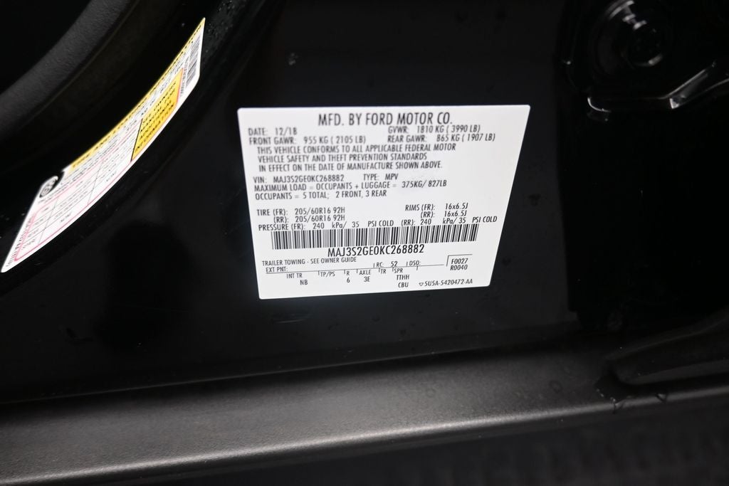 2019 Ford EcoSport SE