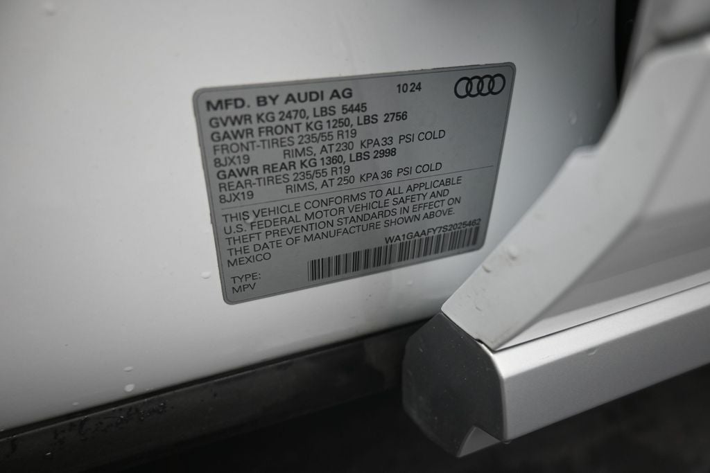 2025 Audi Q5 45 S line Premium quattro