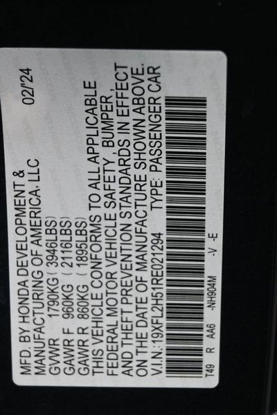 2024 Honda Civic LX