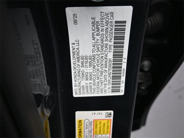 2026 Honda Civic Sport Certified