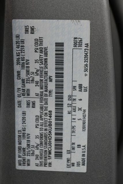 2019 Ford Escape SEL