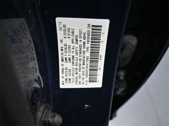 2015 Honda Accord LX