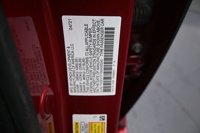 2021 Honda Accord LX