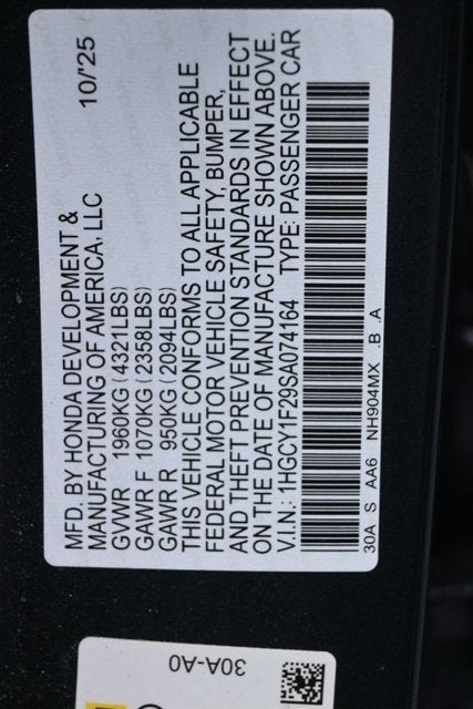 2025 Honda Accord LX