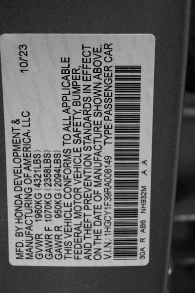 2024 Honda Accord EX