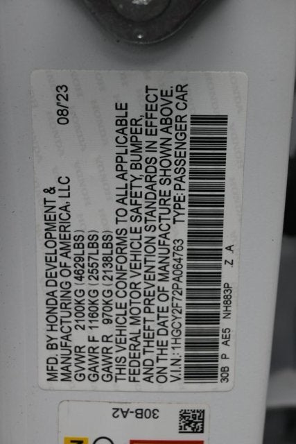 2023 Honda Accord Hybrid Sport-L