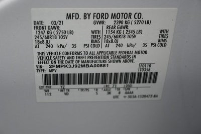 2021 Ford Edge SEL