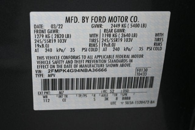 2022 Ford Edge SE