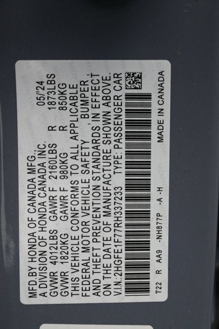 2024 Honda Civic EX